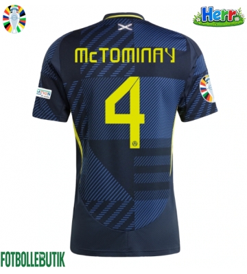 Skottland Scott McTominay #4 Hemmatröja EM 2024 Kortärmad